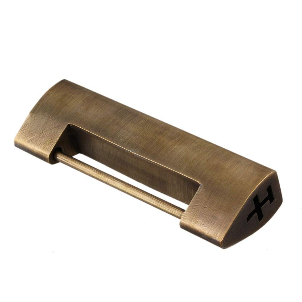 С кодовым замком Изысканный латунный старинный китайский замок для двери, шкафа, шкатулки для драгоценностей, подарочной коробки