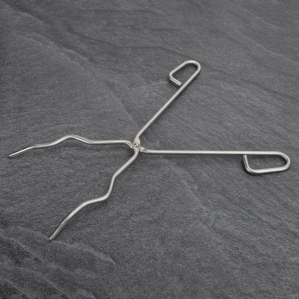 40cm Crucible Tongs Metal Laboratory Supplies Stainless Steel Beaker Holding Clamp