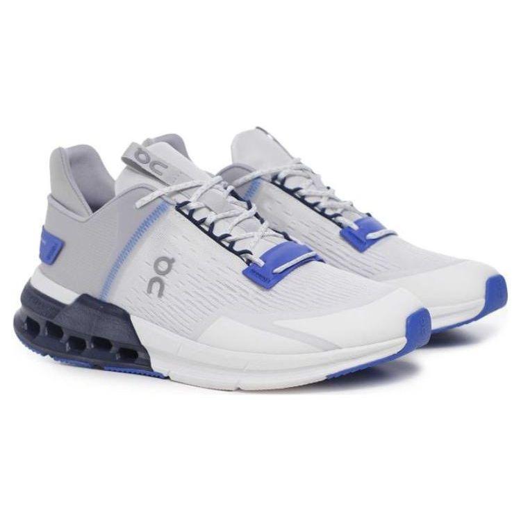 ON Cloudnova Flux Undyed Белые кобальтовые мужские кроссовки 3MD10261146