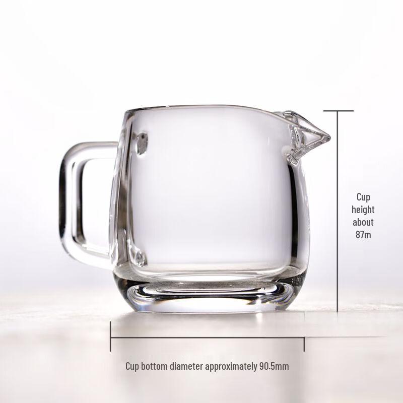 Handcrafted Crystal Kung Fu Tea Fair Cup