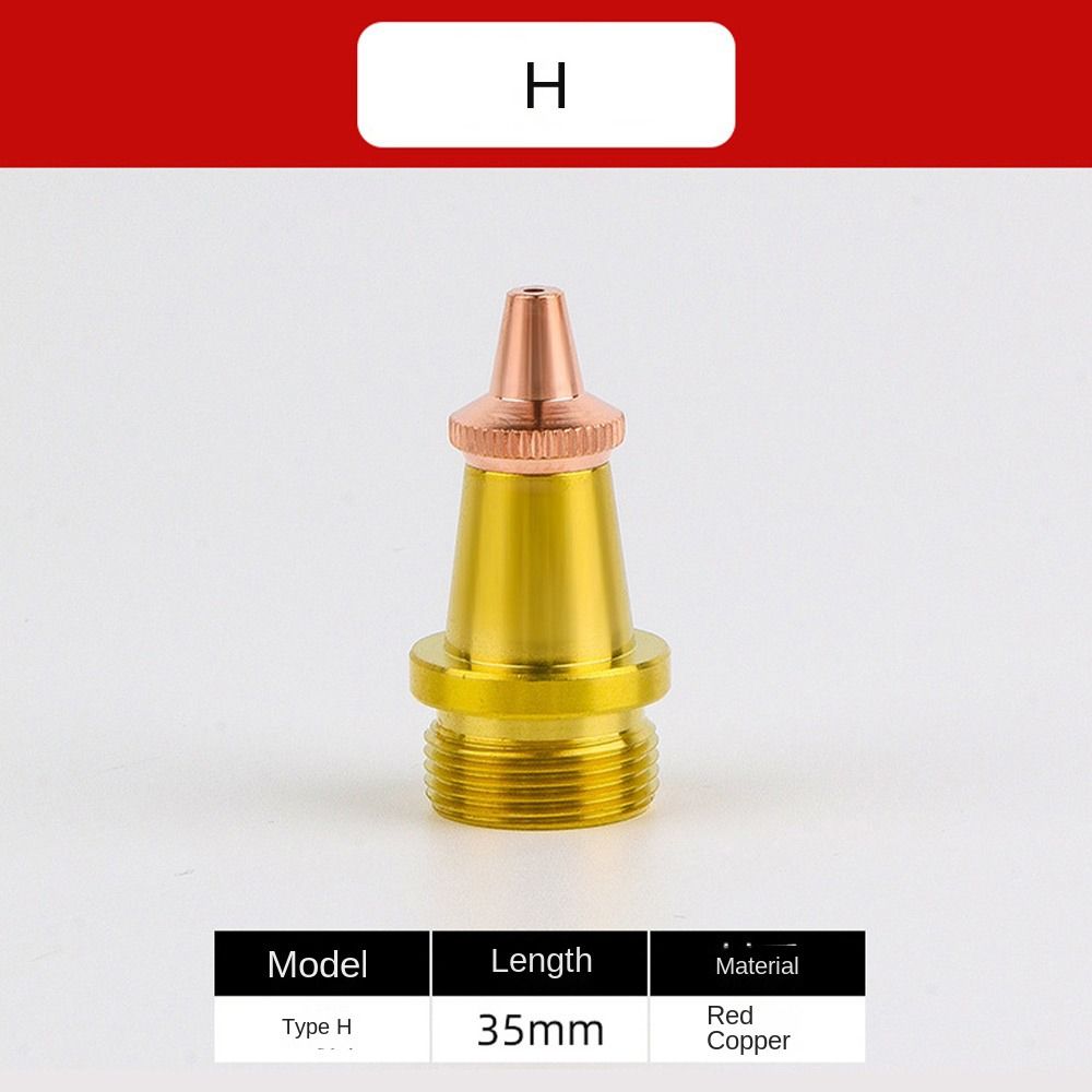 Сварочная горелка M16, красная медь, ручное лазерное сопло для головных частей WEIYE, сварочные аксессуары