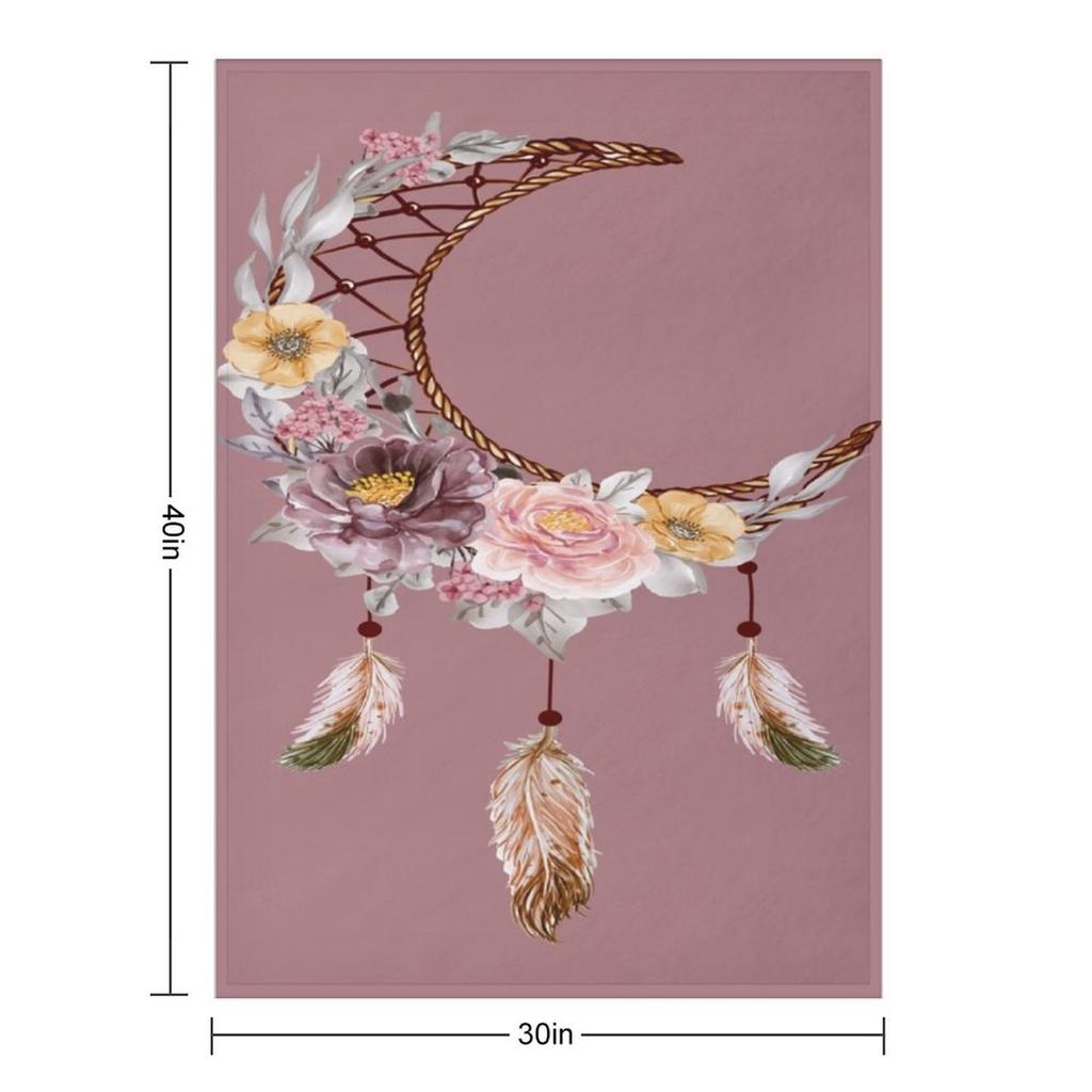 Ловец снов Луна Плед Волосатые Самые Мягкие Пушистые Меховые Пледы