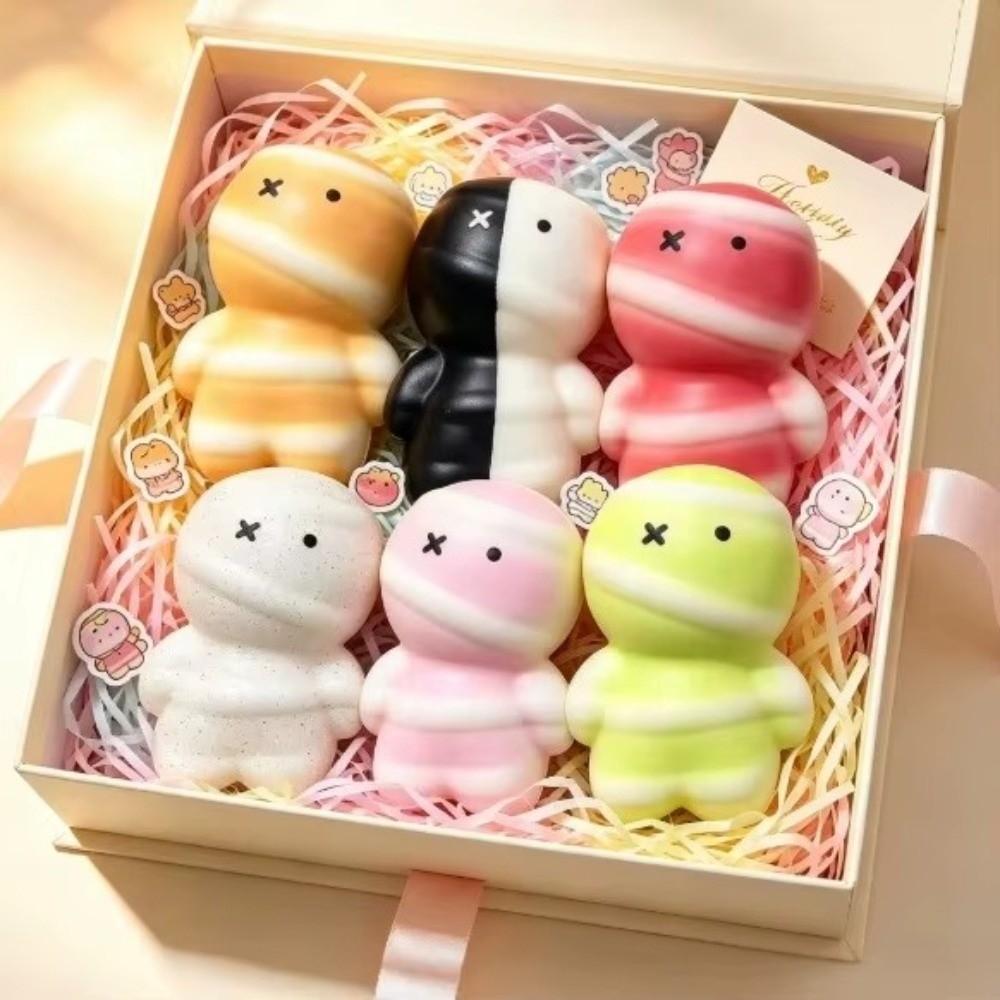 Slow Rebound Squeeze Fidget Toy Mini Mummy Toy Decompression Toy New Sensory Toy Stress Relief