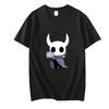 Hollow Knight 2025 Новая футболка Хлопок Высокое качество Милая футболка Мультяшный Графический принт Короткий рукав Футболка Camisetas Мягкие Топы