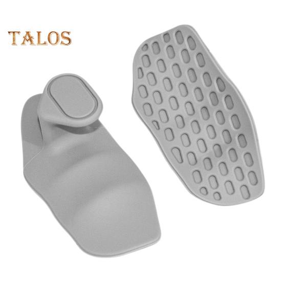 1 пара силиконовых ручек для тренировок для мужчин и женщин, нескользящие перчатки без пальцев для спортзала, подтягивания, бодибилдинга, тяжелой атлетики, становой тяги, защитные ручки для рук