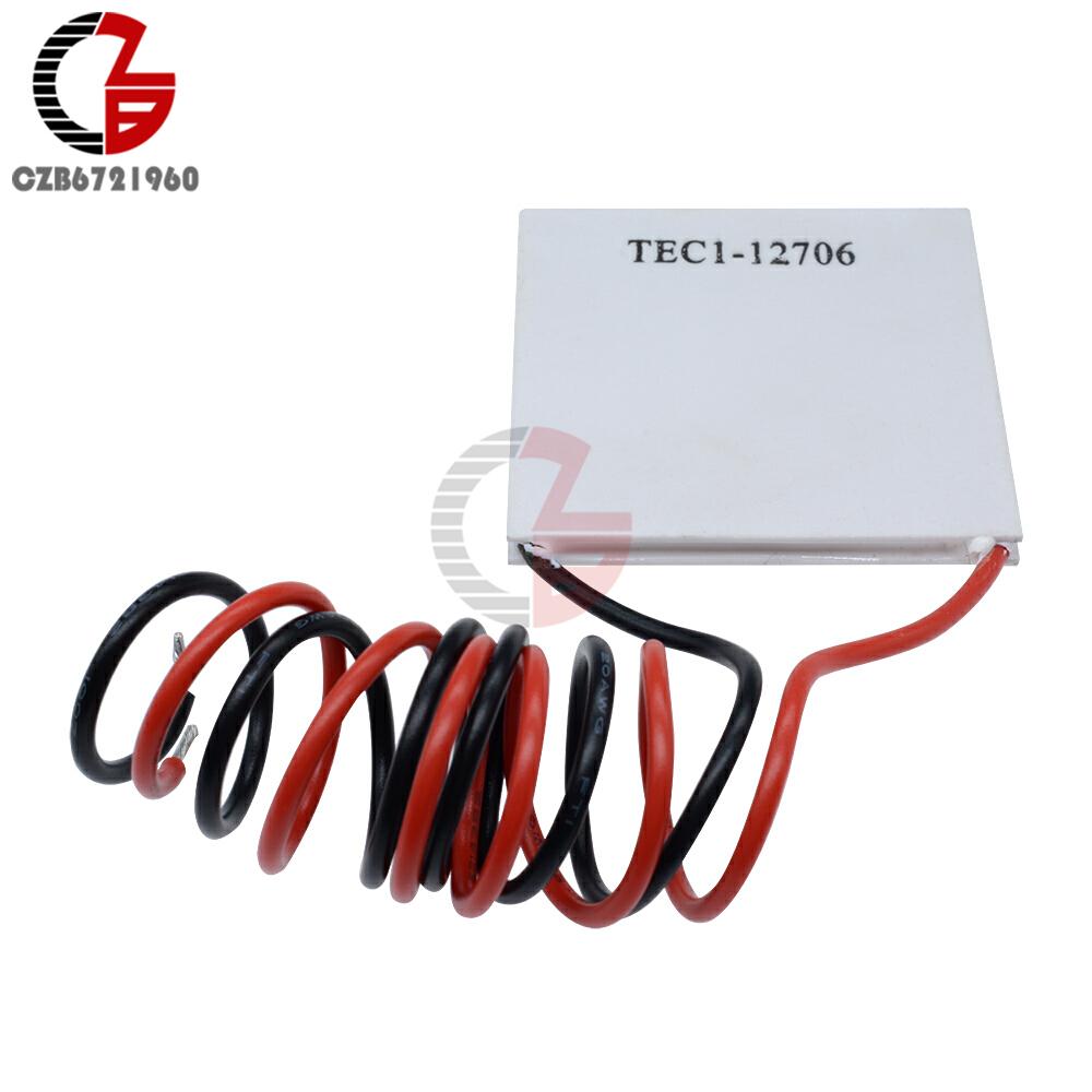 TEC1-12715 TEC1-12706 TEC1-12703 Refrigeration Unit Radiator 40X40MM 12V Cooler Peltier Thermoelectric Element Module