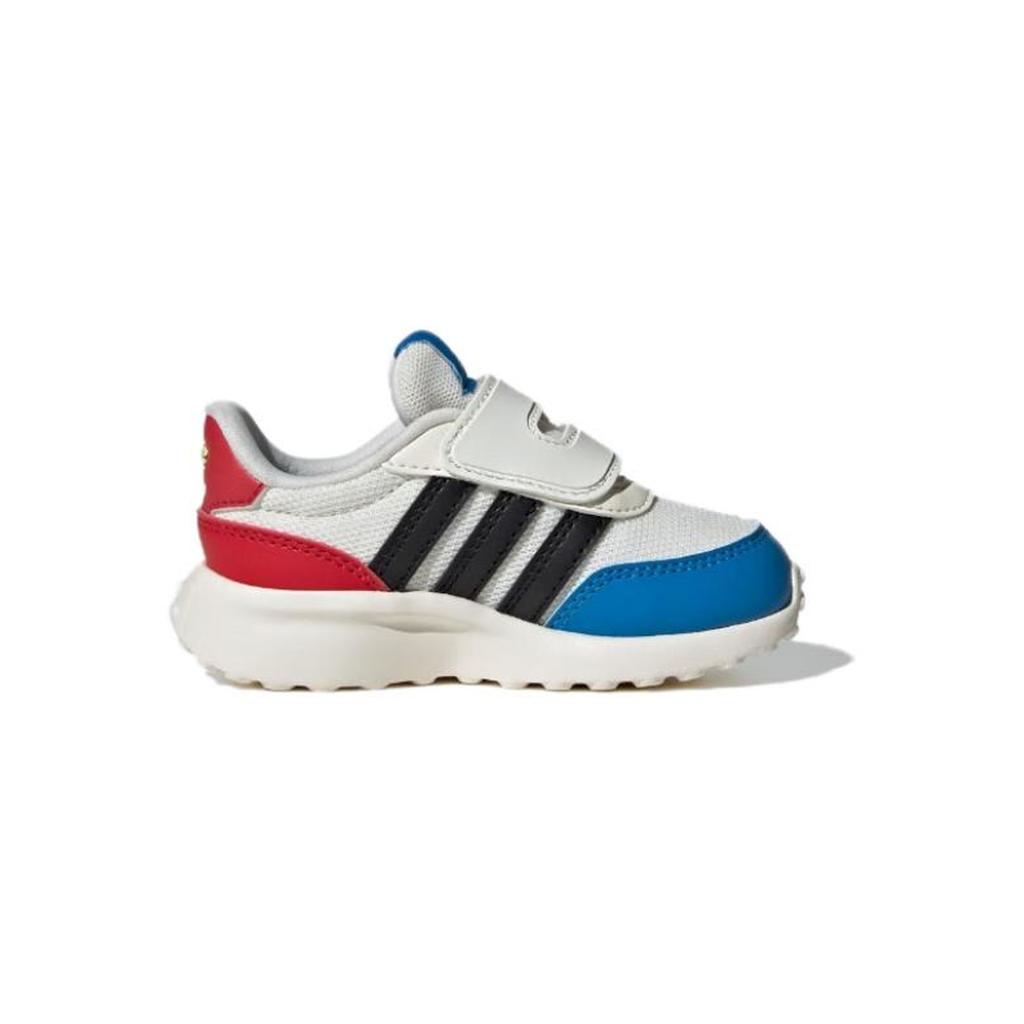 adidas Neo Run 70S Нескользящие Амортизирующие Низкие Кроссовки для Ходьбы Детская Обувь Белый Синий Красный IH8099