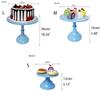 Metal Rack Wrought Craft Easy Use Dessert Tray Cake Stand Dessert Display Table High-footed Tray