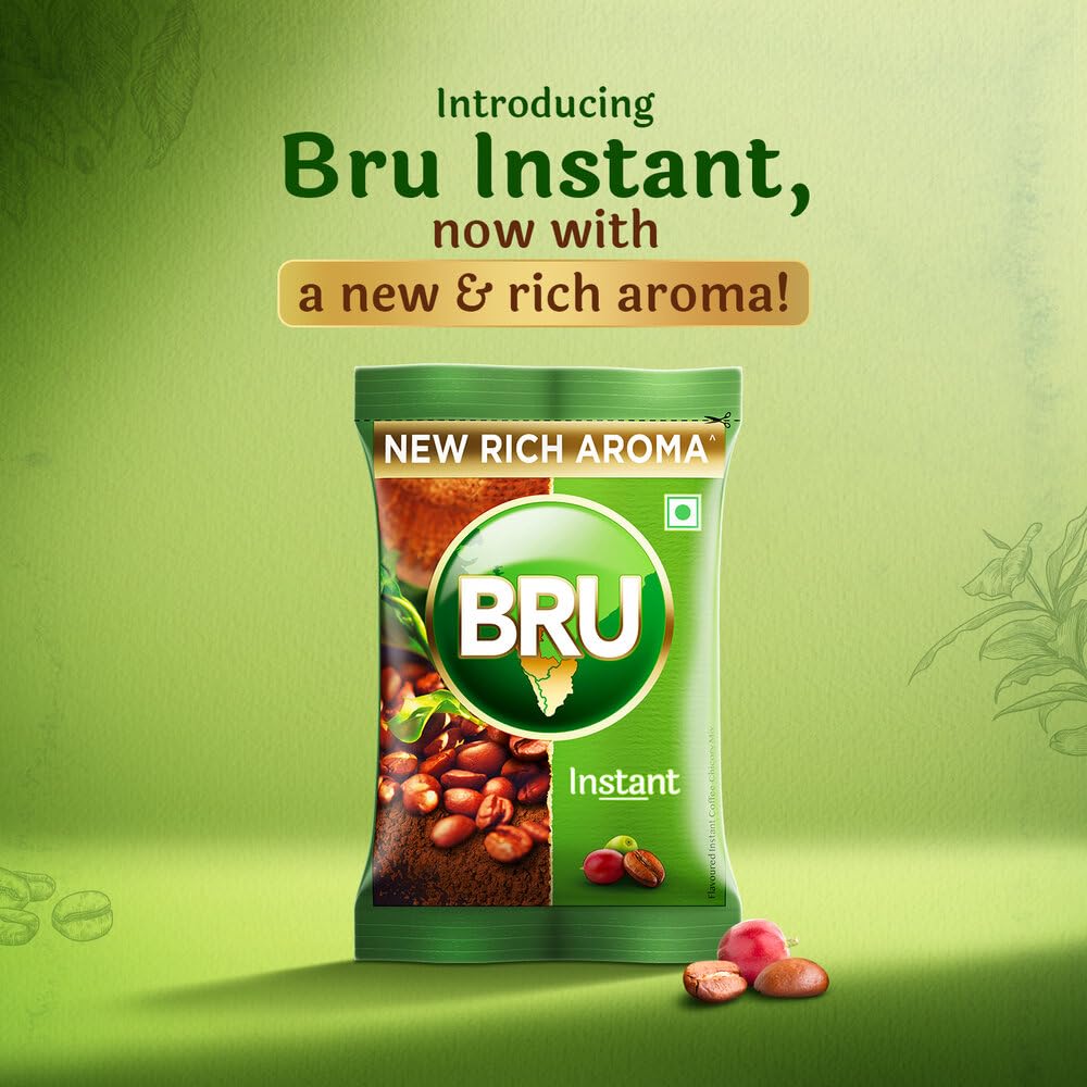 Быстрорастворимый кофе Бру (50 г), Bru Coffee Instant,  Hindustan Unilever