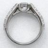 Ring Pt900Platinum/diamond #4.9(US Size) 8.8g Women Used