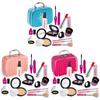 13 предметов Детский набор макияжа для девочек Игровой набор макияжа Игрушка для девочек 4 5 6 7 8 9 10 лет Набор для переодевания и красоты