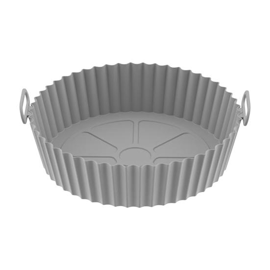 Силиконовые подставки для жарки Противень для выпечки с циркуляцией воздуха Двусторонняя сковорода для готовки Корзина для фритюрницы без жира Кухонный аксессуар