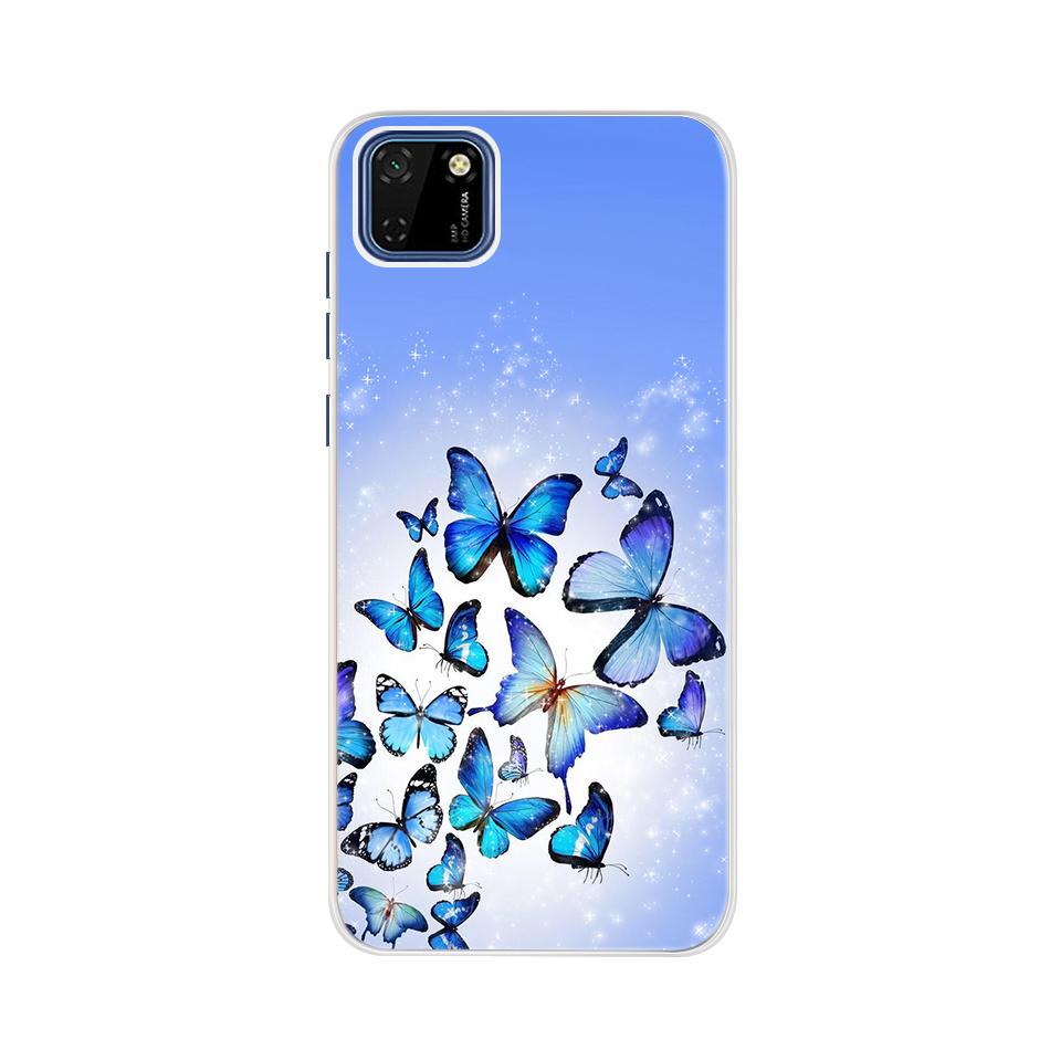 Чехол для Huawei Honor 9S Чехол 5.45" Силиконовый Расписной Мягкий ТПУ Чехол на Honor 9S 9 S S9 DUA-LX9 Защитный Бампер Задняя Крышка Телефона