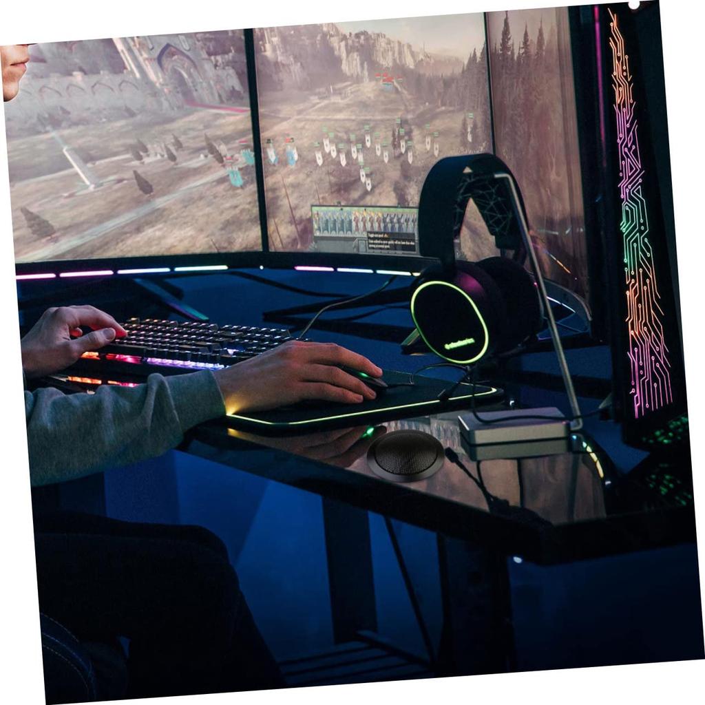 VICASKY Коллекция звуков для ПК Всенаправленный Компьютерный Расширяемый Настольный для Онлайн-звонков Видео Голос Веб-поиска Микрофон, 3,5 мм Микрофон, 360°