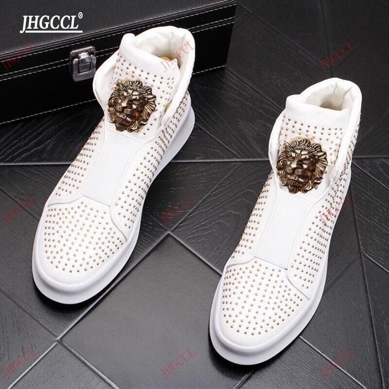 Дизайнерские мужские ботинки модного бренда Высококачественные толстые кожаные лоферы на низком ходу повседневная обувь для скейтборда