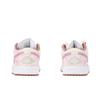 Jordan Air Jordan 1 Pink Floral Sea Abrasion Resistant Low top Vintage Basketball Shoes Unisex Pink White DC0774-202(Team724-)