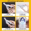 LED Pet Nail Clipper With Safety Guard Professional Cat Dog Nail Trimmer Tool Quick Toe Claw Cutter Grooming Supplies