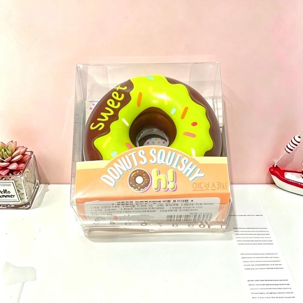 Oversized Size Egg Donut Squeeze Toy Slow Rebound Design Fidget Toy for Focus ADHD Population