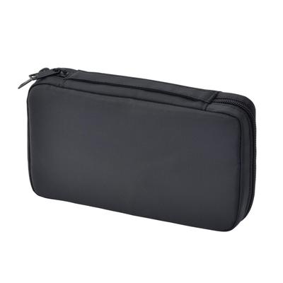 MUJI Нейлон 12 x x 4 02869175 Пенал-книжка, Черный, Прибл.. 20,5 см,