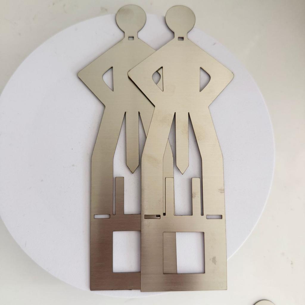 Держатель для колбасок для барбекю из нержавеющей стали, решетка для гриля в форме фигуры для приготовления на открытом воздухе (20.5x7.5см)