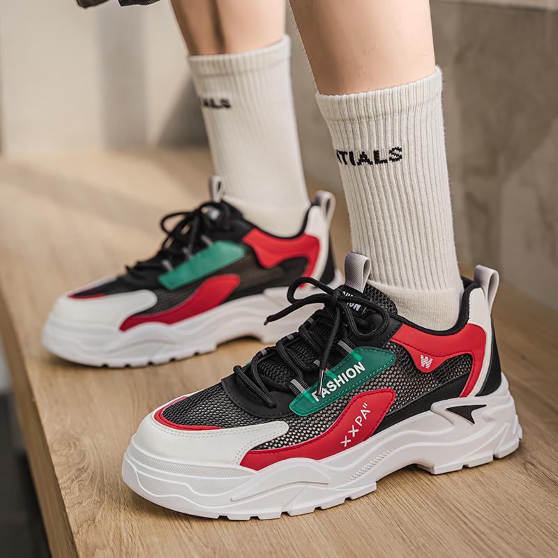 Новые модные мужские туфли Four Seasons Low Top, удобные дышащие повседневные кроссовки