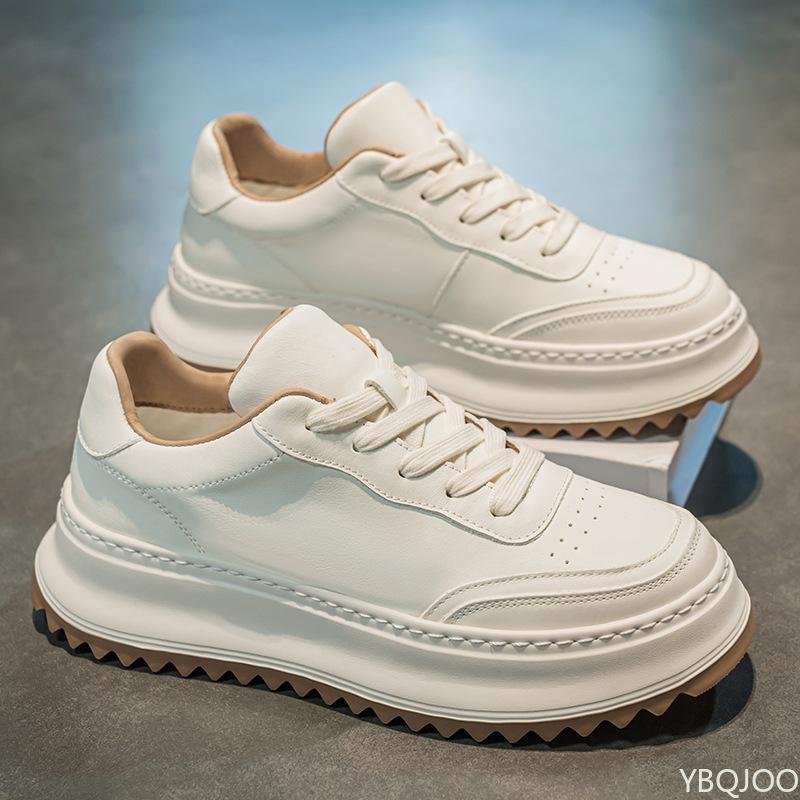 Fashion Men's Spring New High End Retro Casual Shoes Versatile Simple Comfortable Daily Commuting Wear Resistant Men's Shoes