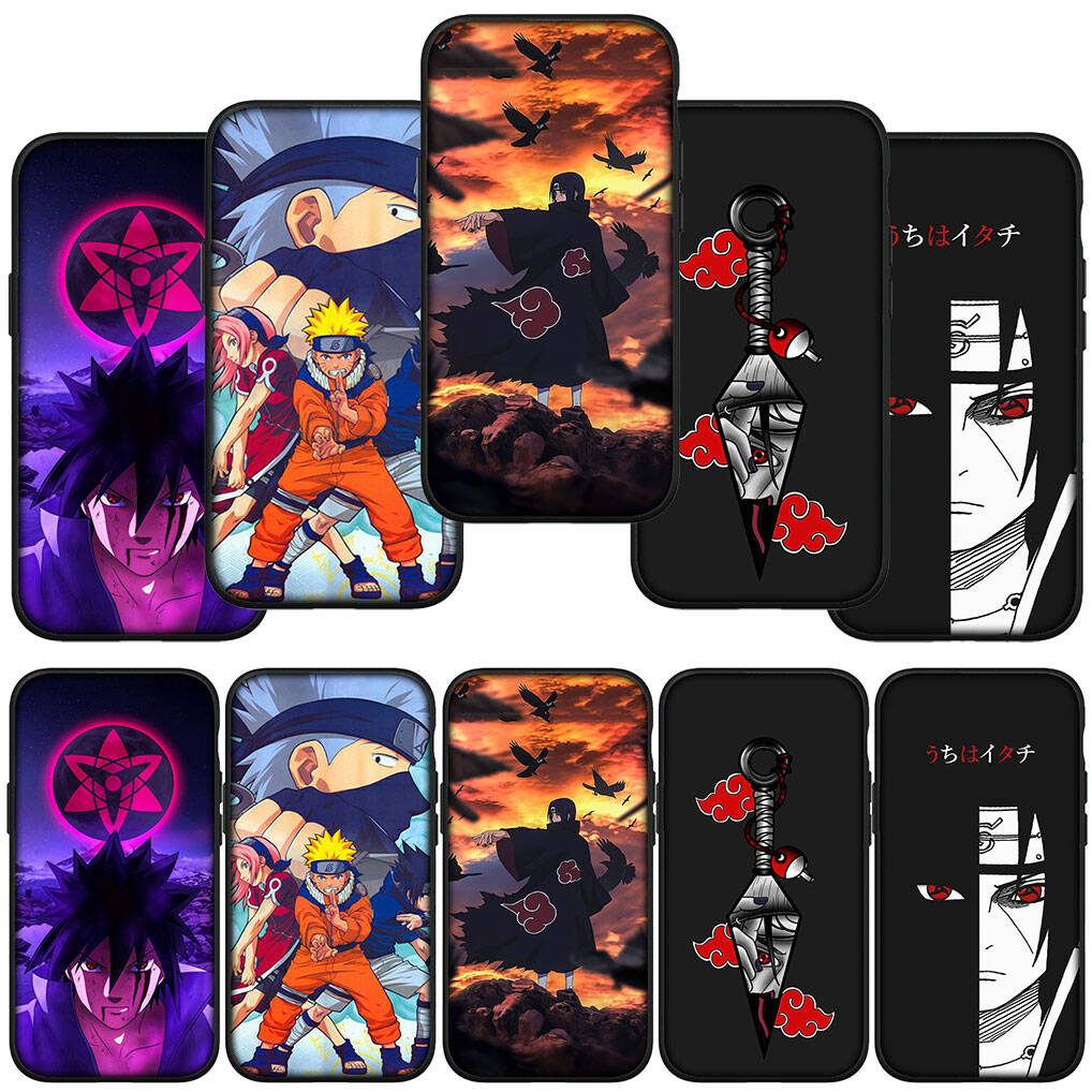 Для Samsung Galaxy S25 S24 S23 iPhone 17 16 15 Xiaomi Redmi Note 14 13 12 Plus Pro Max XR A37 A57 Чехол для телефона Итачи Учиха Акацуки OPPO Huawei Обложка