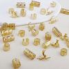 40PCS/Set Gold/Silver Hair Jewelry for Braids Accessories Hollow Out Hair Rings For Hair Dreadlocks Adjustable Hair Rings Cuffs