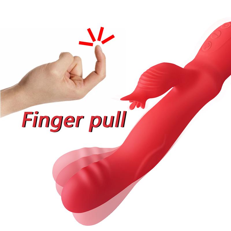 Вибратор для точки G для женщин, фаллоимитатор с подогревом и стимуляцией клитора, массаж влагалища, секс-игрушка для пары