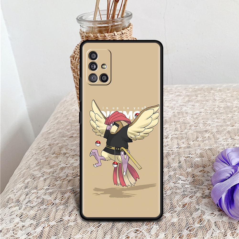 Модный мягкий чехол с покемоном для Samsung Galaxy A51 A12 A21s A71 A31 A52 A32 A02s A22 A41 A13 A11 A03s A72, силиконовый чехол из ТПУ для телефона