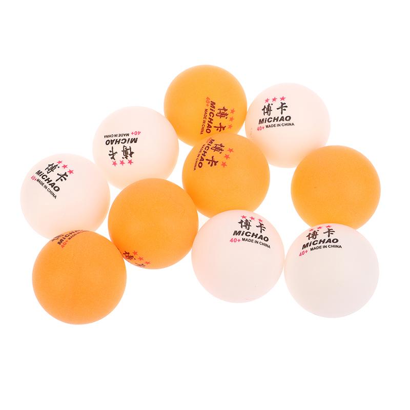10 шт. 3 звезды V40+ мячи для настольного тенниса Материал ABS пластик мячи для пинг-понга настольный теннис профессиональный тренировочные мячи для настольного тенниса