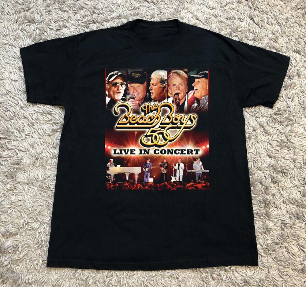 NEW The Beach Boys Black Cotton All size S-5XL T-shirt HO10 Unisex T-Shirt