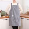 Useful Shoulder Strap Design Protective Washable Adjustable Restaurant Cooking Baking Kitchen Apron Daily Use Bib Apron