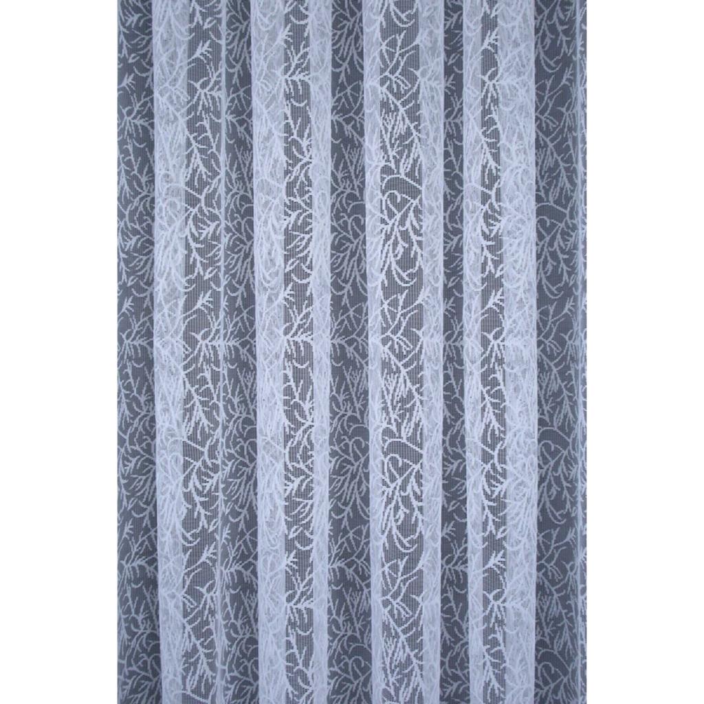 Роскошный трикотажный тюль с узором «лапка», 1/3 закрытая складка