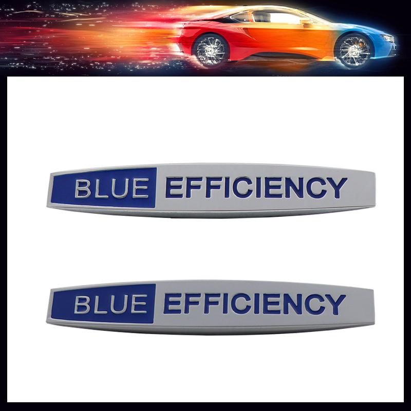 3D Стайлинг автомобиля BLUE EFFICIENCY для автомобиля TEC HYBRID Капот Крыло багажник Задний капот Шильдик Наклейка Эмблема Значок Наклейка