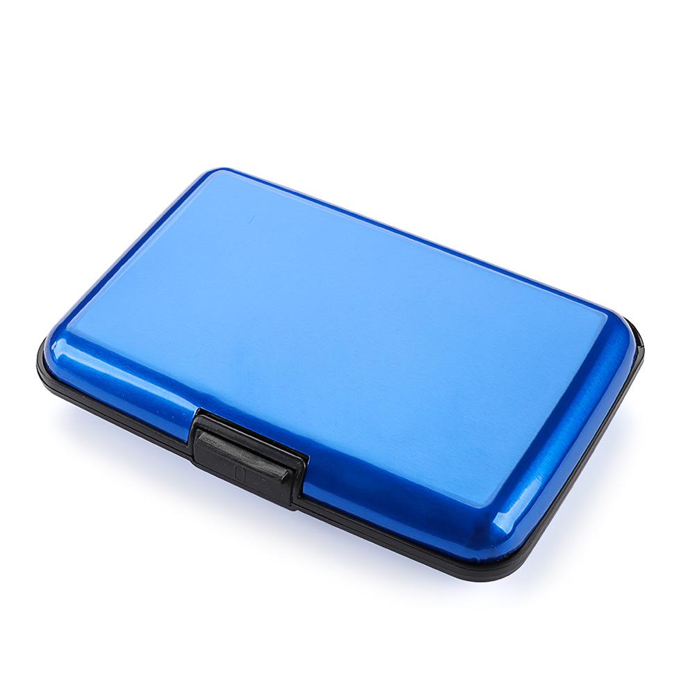 Men Women RFID Blocking Metal Aluminum ID Card Case RFID Wallet Credit Card Holder Coin Purse