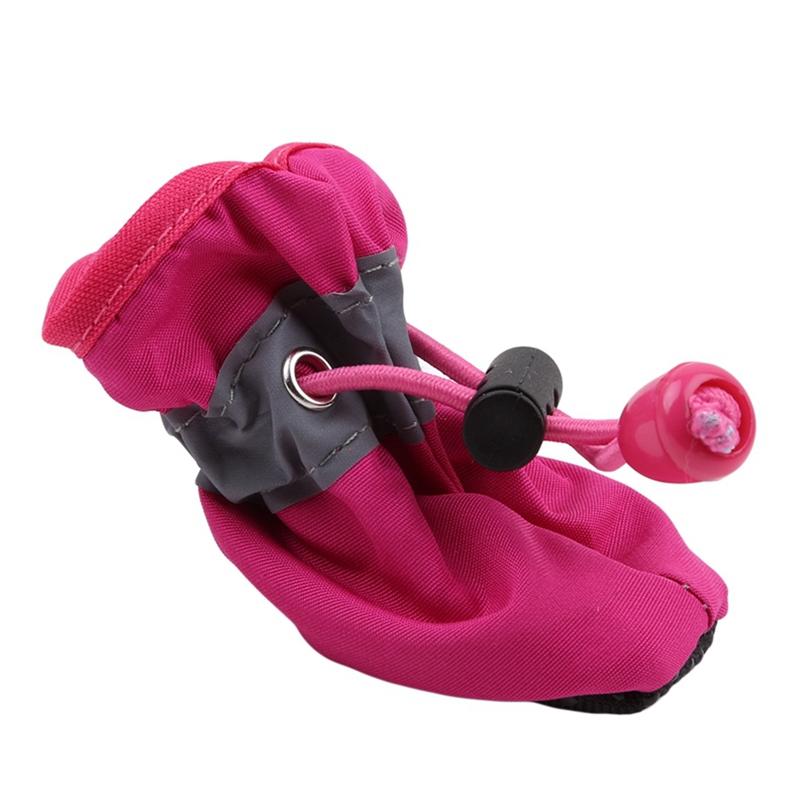 4 шт. водонепроницаемая обувь для собак на весну, лето и осень, обувь для маленьких кошек, собак, щенков, чехол для ног