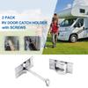 Stainless Steel Door Holder T-Style 4 Inch White Entry Door Hardware