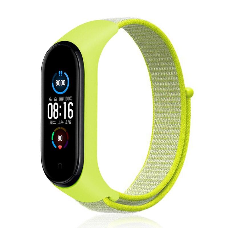 Нейлоновая плетеная петля Solo для Xiaomi Mi Band 5 6, ремешок-браслет, ремень Mi Band 3 Mi Band 4, браслет для Xiaomi Mi Band 6, 5, ремешок для часов