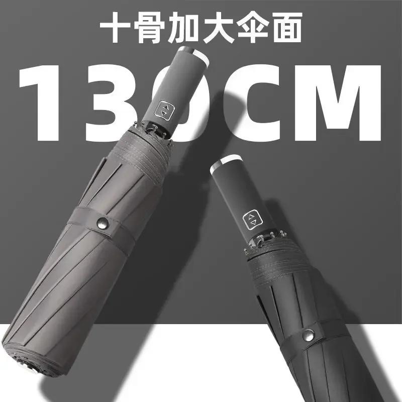 Umbrella Oversized Size Can Accommodate 2-3 People Fully Automatic Umbrella Folding Sunny Umbrella