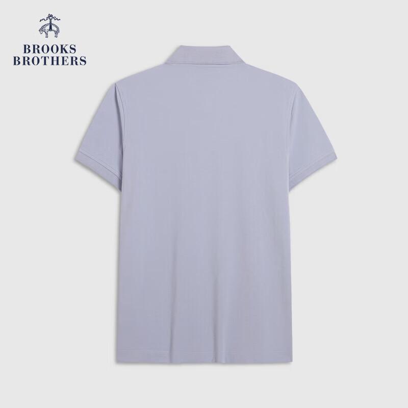 Женская хлопковая футболка-поло с вышитым логотипом Brooks Brothers