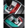 For Alfa Romeo Giulia 2017-2019 Real Carbon Fiber Car Center Console Gear Shift Panel Cover Trim Car Interior Accessories