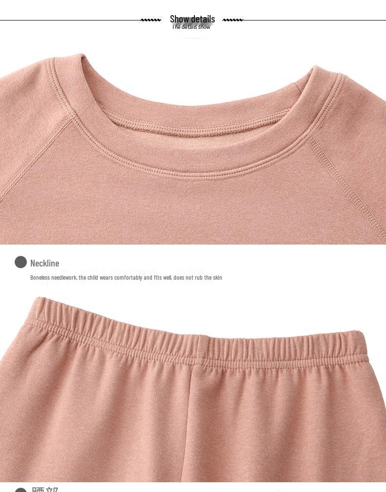 Девочки, утолщенный велюровый пижамный комплект: Теплая осенне-зимняя пижама для подростков и детей