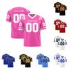 Custom Football Jerseys Personalized Printed Team Name & Number Sports Uniform For Men Women Youth