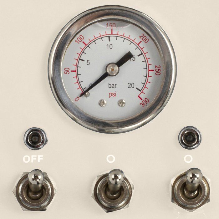 Machine à café expresso - livoo - dod174c - 1350 w - 15 bars - crème