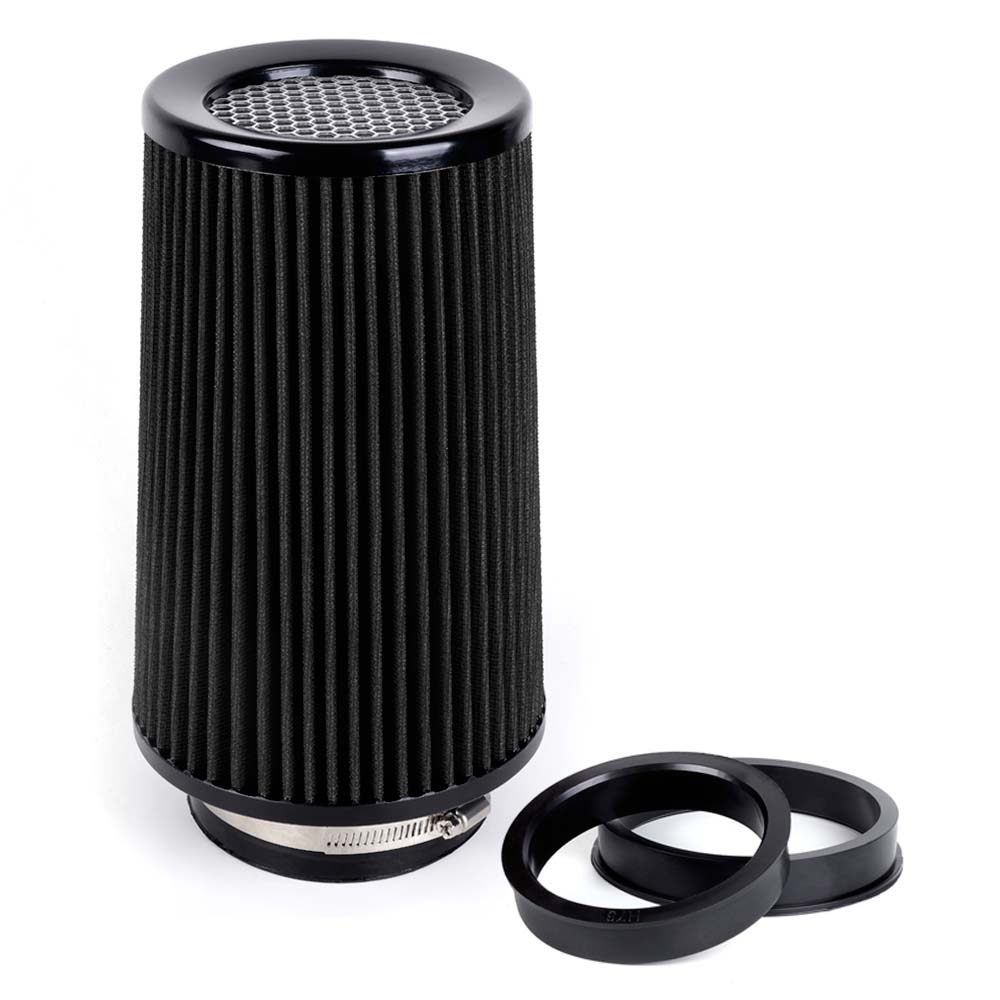 RASTP-3" 3.5" 4" Race Car High Flow Cold Air Intake Air Filter Three Sizes Conical Washable Air Filters 10.6" Tall OFI141