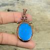 Спящая красавица, бирюзовый кулон, медный кулон, изготовленный гальваническим методом, кулон ручной работы с драгоценным камнем, гальванические ювелирные изделия, подарки для него, антикварный кулон