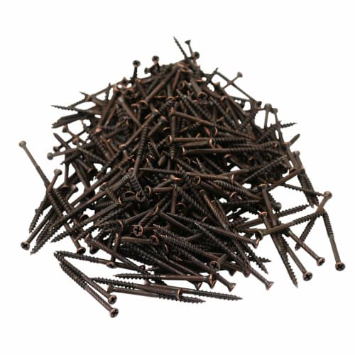 DANDRIVIS Extra Fine Screws, Bronze, 37mm, Small Head, V-GSB037-RX, #24 Box, 324 Screws