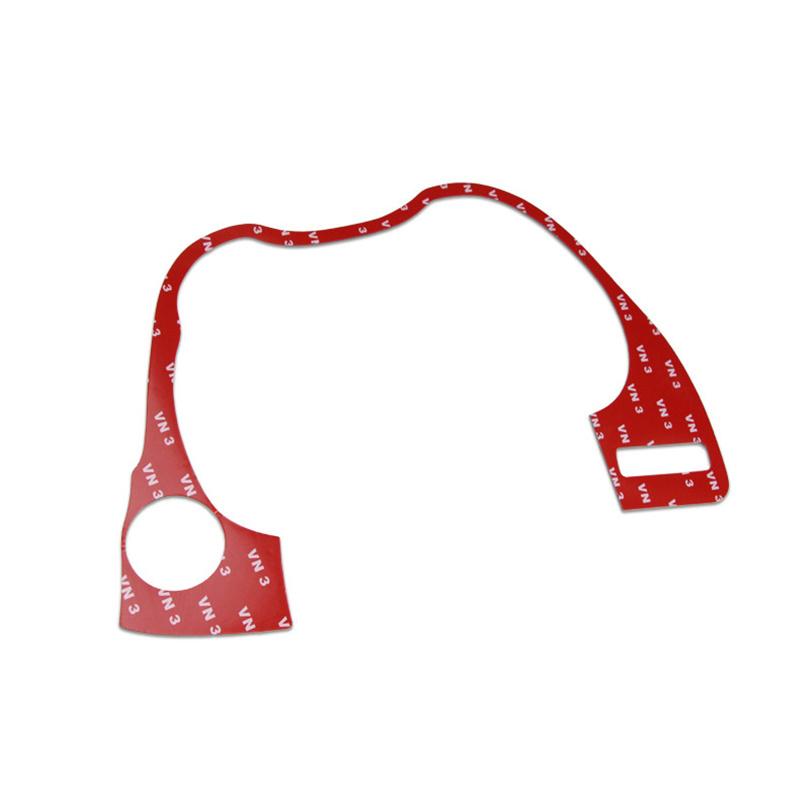 Стайлинг автомобиля для Infiniti Q50 Q60 2014-углеродное волокно, отделка приборной панели, декоративная крышка центральной панели управления