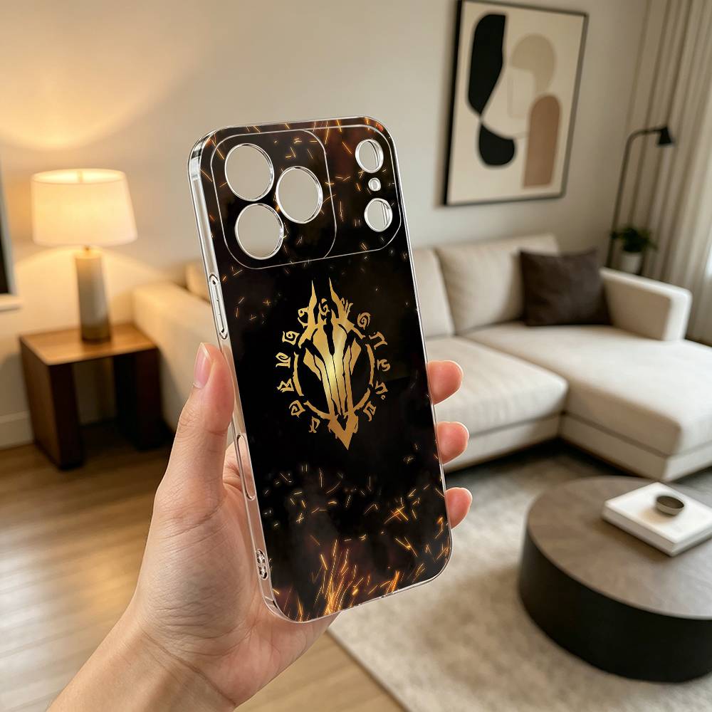 Чехол для телефона D-Darksiders для iPhone 17 16 15 14 13 12 11 Mini Pro Max Plus Прозрачный чехол